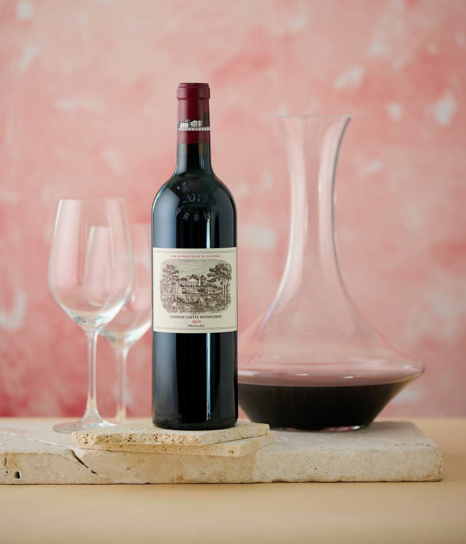 Bottle of Bordeaux Wine